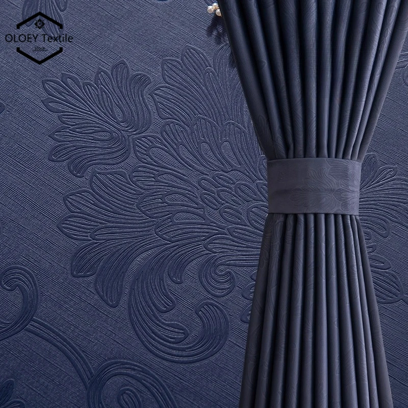 

Sheer Curtains for Bedroom Balcony Office Light Blocking Sun Protection Insulated Soundproof Thick Fabric Multi Functional Drape