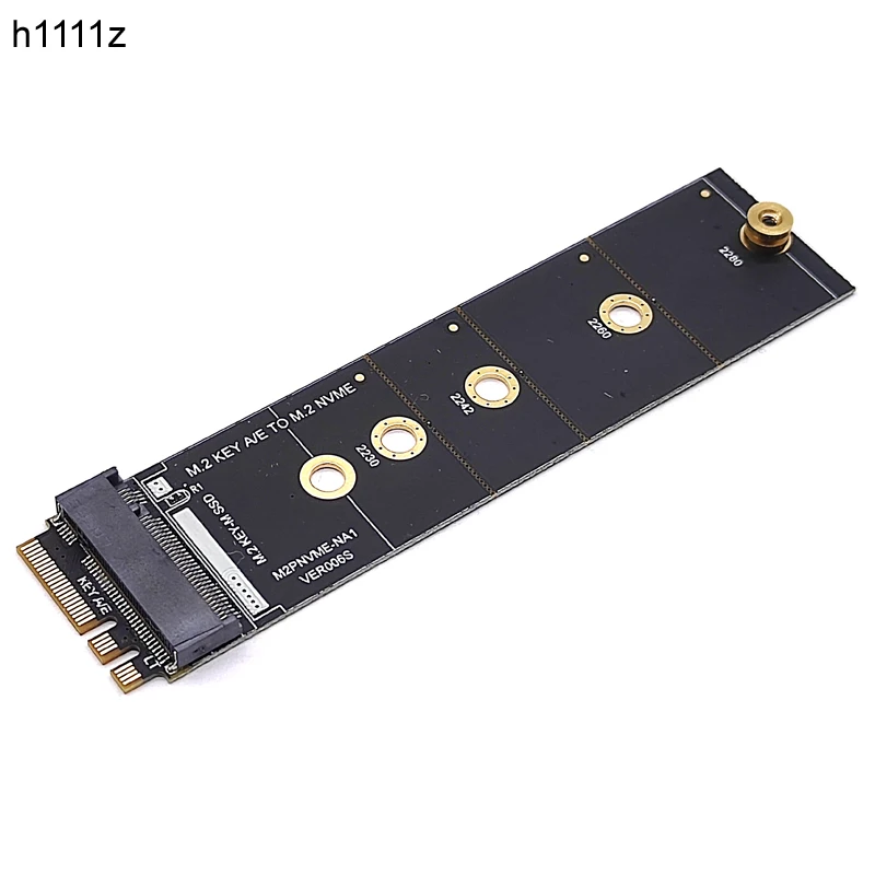 M2 klucz A-E do M2 NVME Adapter konwerter kart Riser NGFF do KEY-M gniazdo rozszerzeń interfejs WiFi do M2 NVME wsparcie 2230-2280 M2 SSD