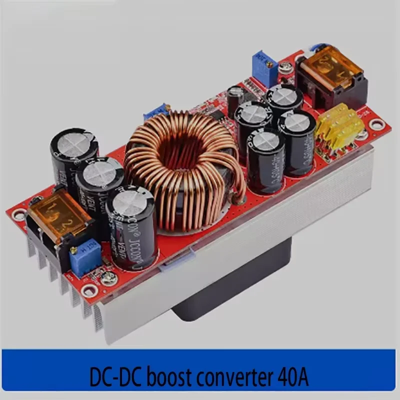 DC-DC boost conversion module 1800W high-power boost 40A constant voltage constant current adjustable boost power module