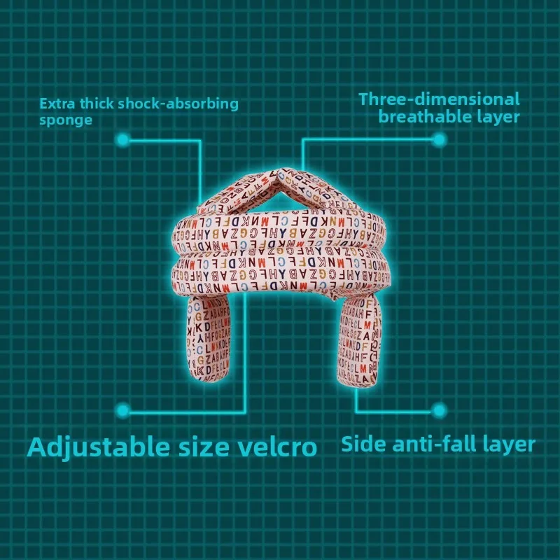 Proteção contra queda chapelaria adultos idosos anti colisão capacete de segurança algodão ajustável cabeça guarda idosos uso diário interior ao ar livre