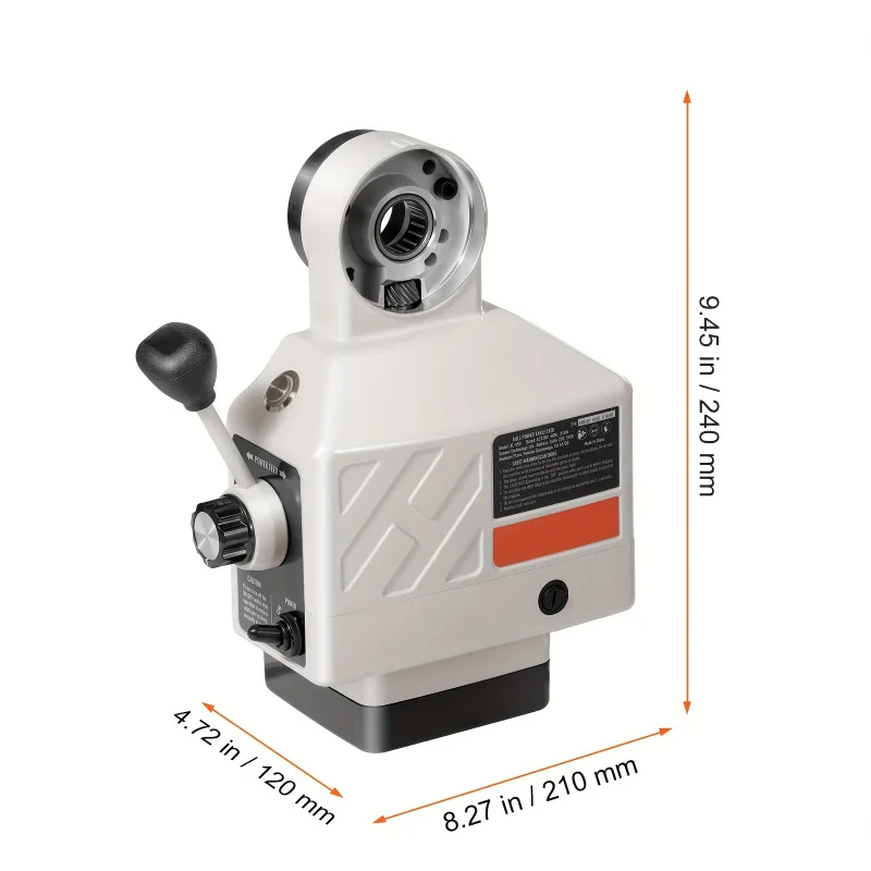 

ZShaft Power Feed Device，Suitable Milling，Torque450Inch Pound，Adjustable Speed0-200Turn/Minutes，120Volt，5/8Inch End