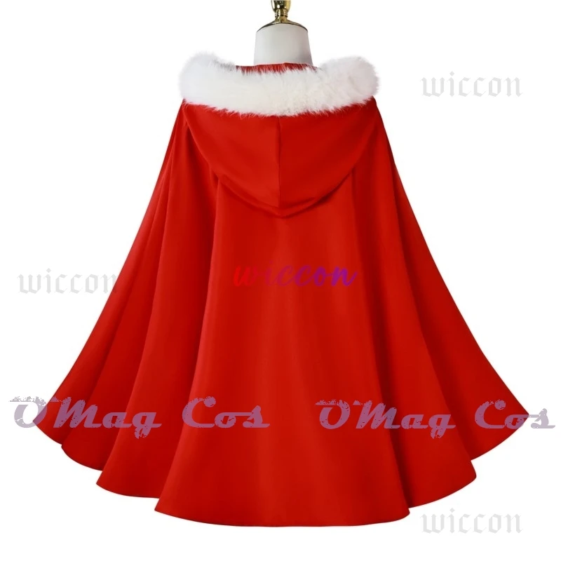 Anime cindy lou cosplay traje cindy xadrez vestido manto vermelho roupa peruca loira feminino crianças festa de halloween terno presente de natal