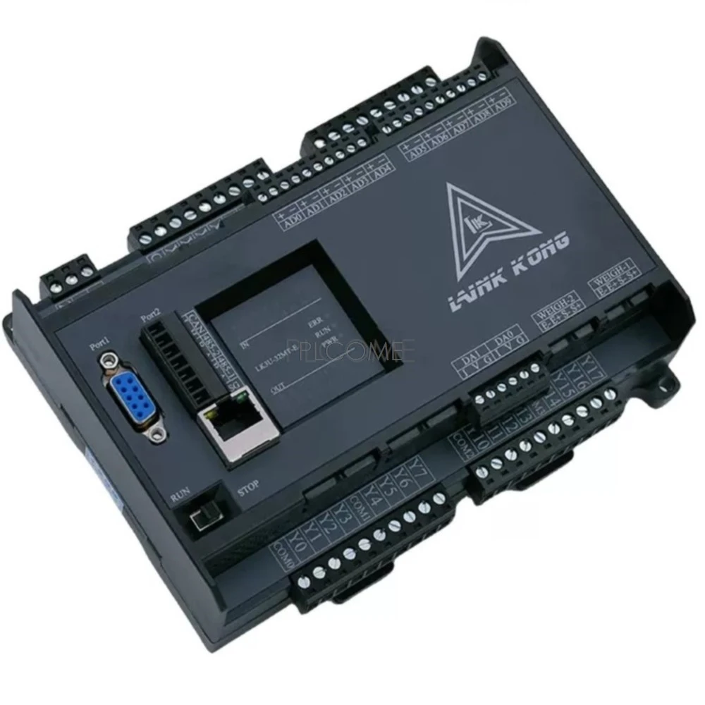 FX3U PLC 14 20 32 48 64MR/MT/MRT up to 10AD 2DA RS232 2xRS485