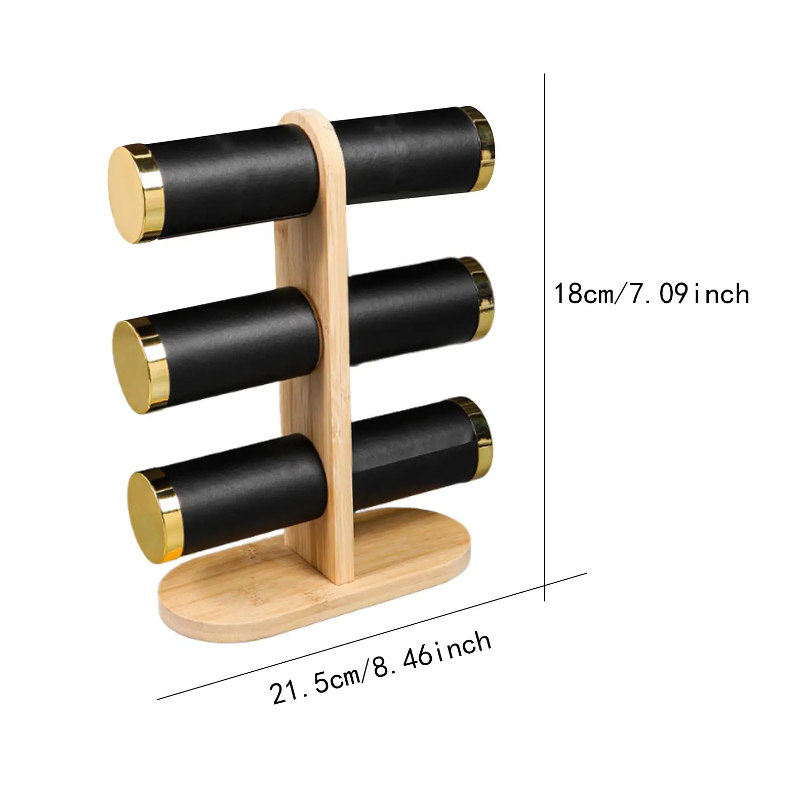 حامل سوار عرض موقف قائم 3 طبقات حامل ساعة منظم مجوهرات لطاولة الزينة بيع الأعمال هدية النساء #6