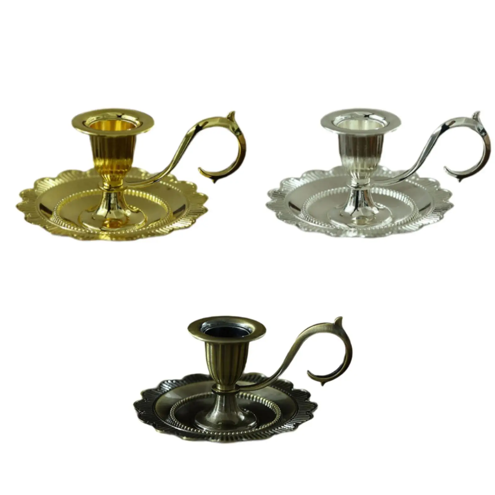 Castiçal de castiçal cônico para mesa de sala de estar de Natal