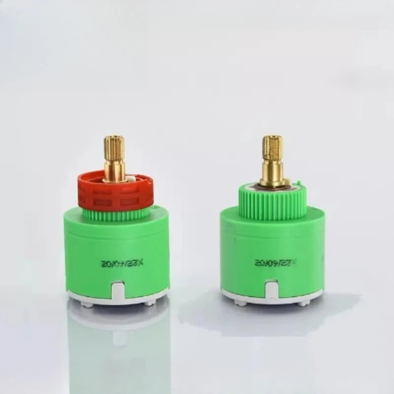 خرطوشة صمام قرص سيراميك عالمية 25/35/40 متوافقة مع صنابير Moen Delta Kohler. توقف التسريبات والتقطر. دقة عالية #5