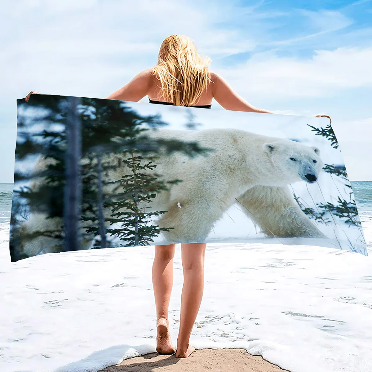 Soft Beach Towels Q… - image