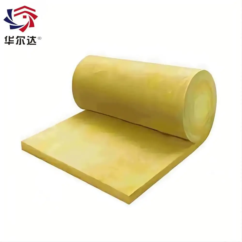 Glass wool insulation roll felt is directly sold by glass wool manufacturers and has sound-absorbing and thermal insulation effe