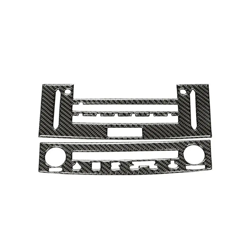 For Lexus IS250 NX200 200t 300h 2013 2014 2015 2016 2017 2018 - 2020 Car Soft Carbon Fiber Center CD Navigation Panel Cover Trim