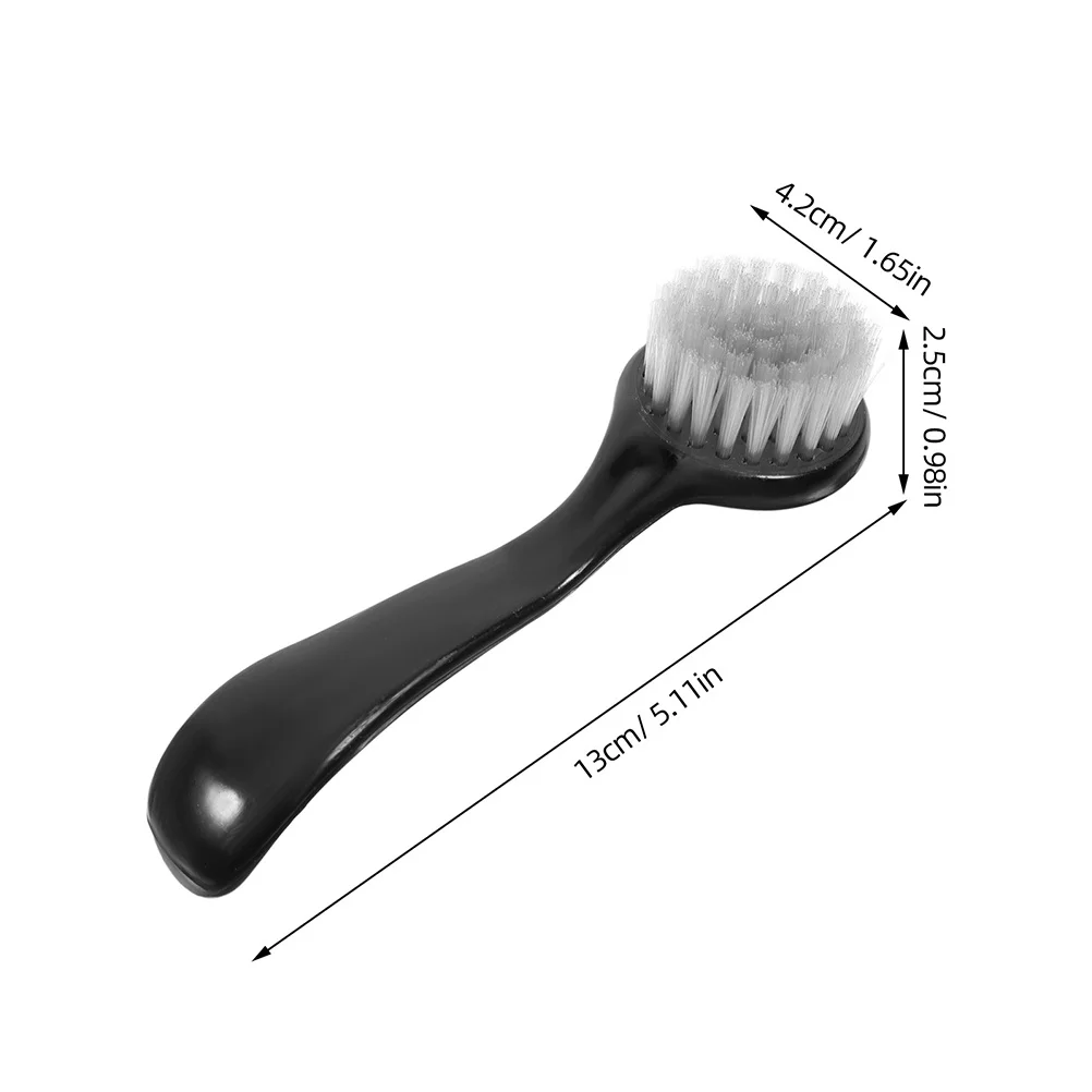 Brosse de nettoyage de la poussière, petite brosse manuelle pour le visage, outil de nettoyage du visage, exfoliant, épurateur de pores, soins de la peau, 6 pièces