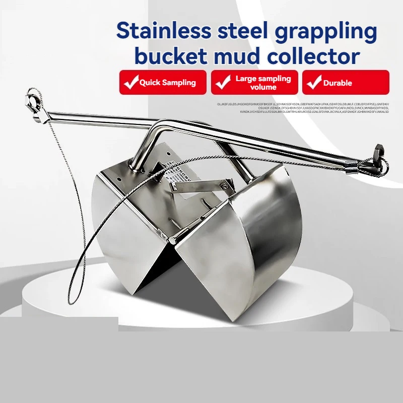 

Сборщик грязи с ведром, инструмент для отбора проб почвы и подводного осадка, пробоотборник осадков и шлама с копанием ведра