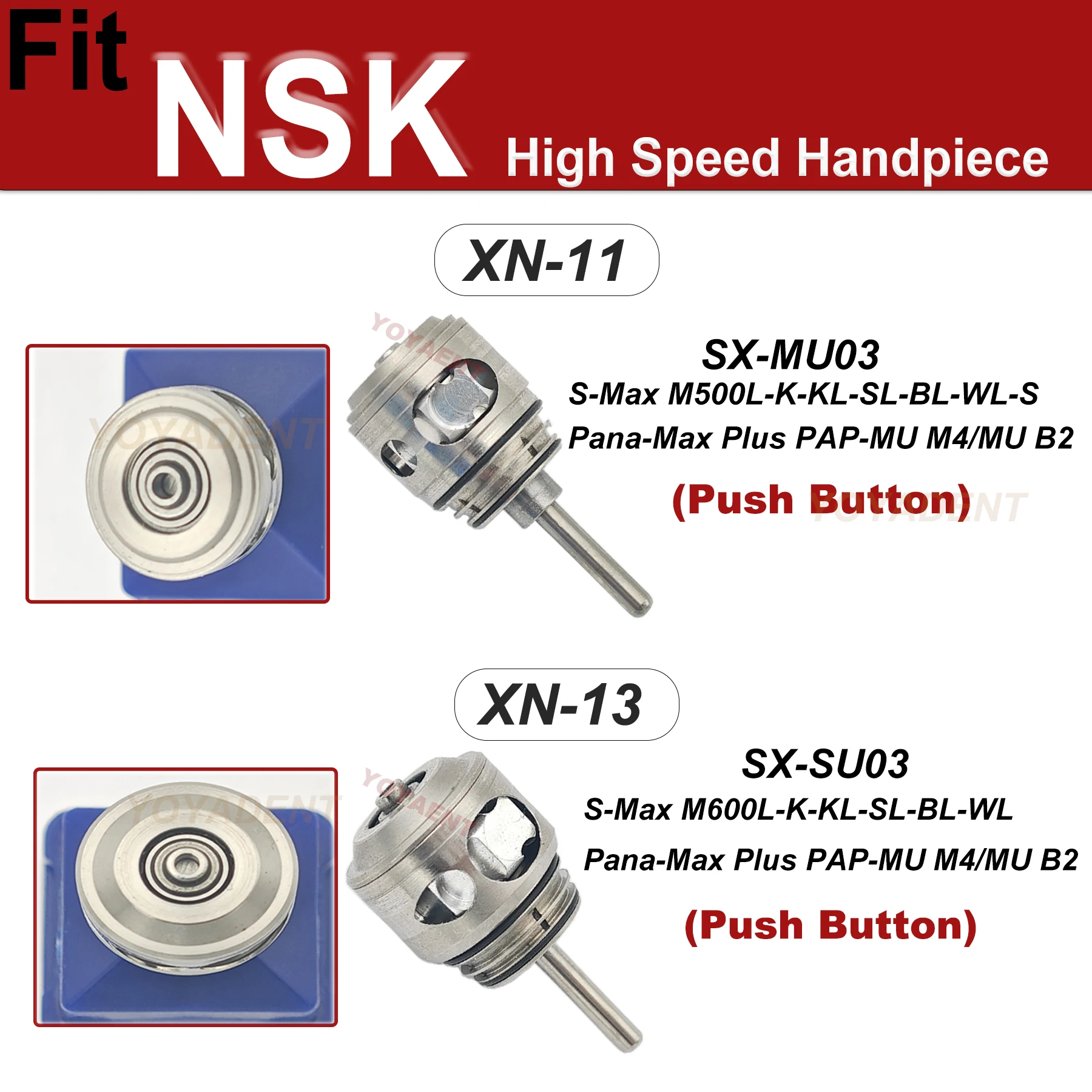 

Подходит для NSK M600 M500, картридж для стоматологической турбины, ротор SX-SU03/MU03, высокоскоростной наконечник, детали для стоматологии