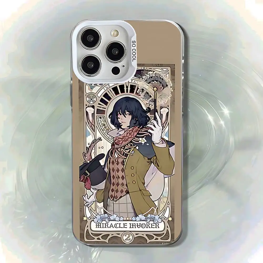 Casing Ponsel L-Lord of M-Mysteries Untuk iPhone 17,16,13,12,X,11,15,14,Pro,Max,Plus,SE4,Air,Mini Putih IMD HD Matte