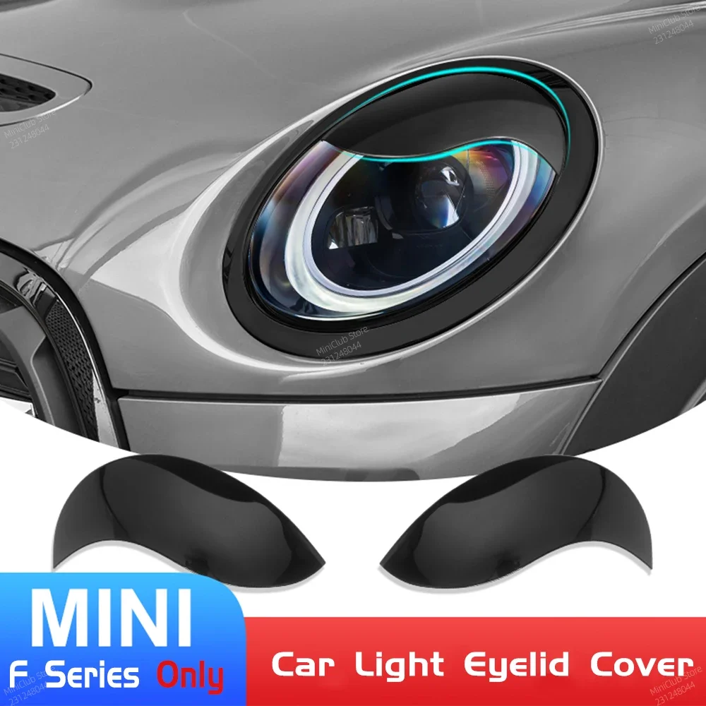 Car Light Eyebrow Decorative Cover Auto Front Headlight Modification Shell Sticker Accessories For MINI Cooper S F56 F55 F54 F57