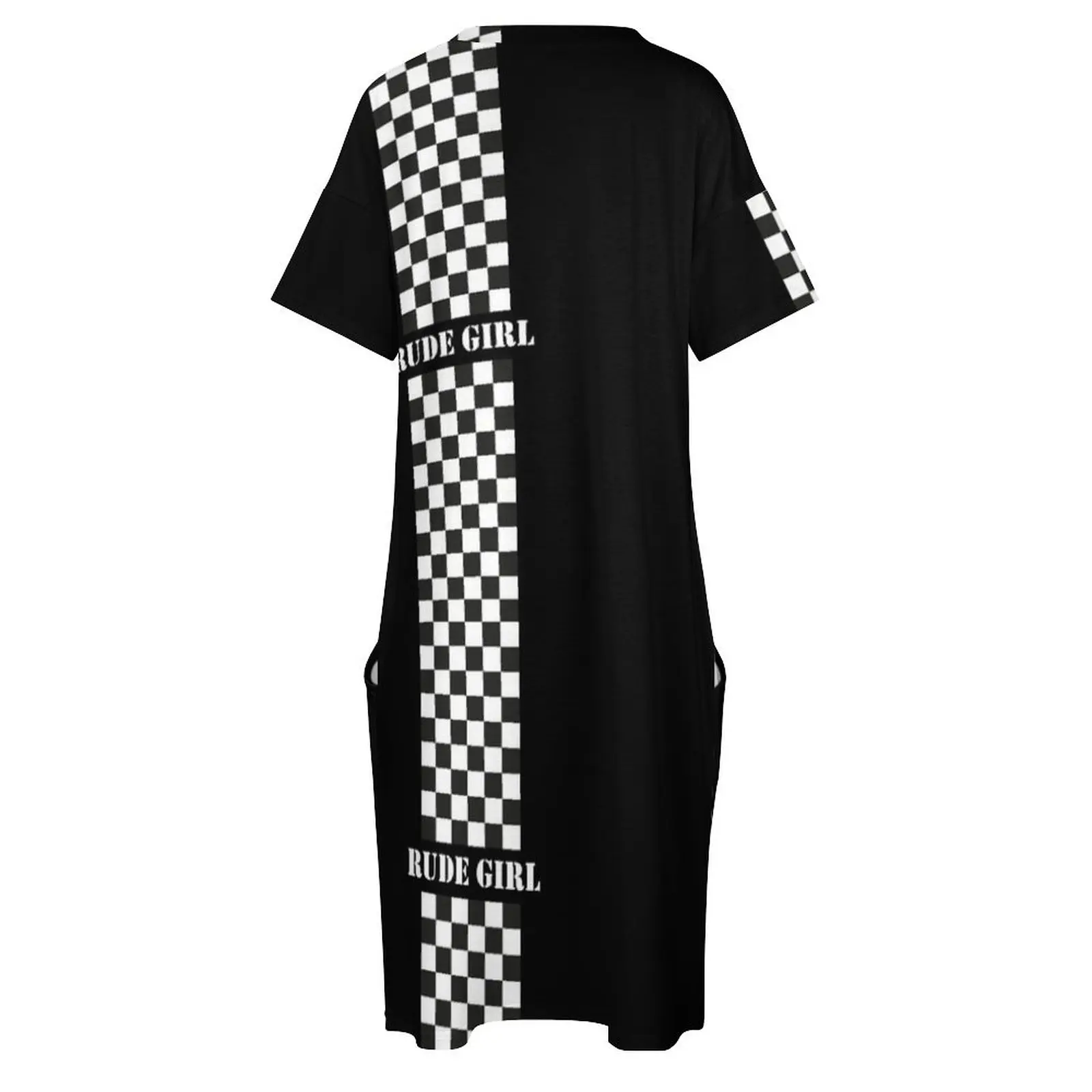 Rude Girl - Two Tone Loose Pocket Dress clothing women summer 2025 summer dress women 2025