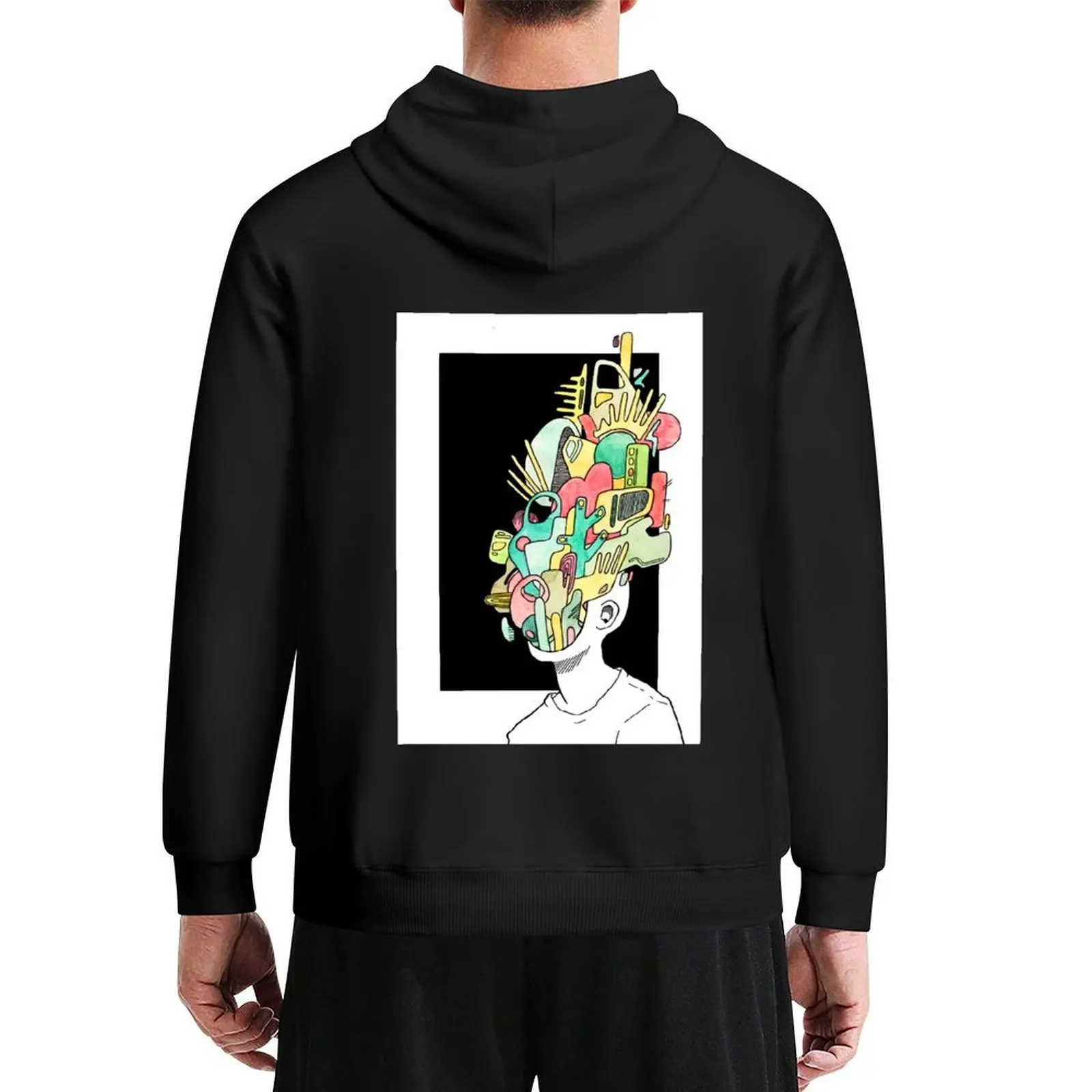 

Untitled Identity Hoodie winter clothes graphic t shirts men korean autumn clothes aesthetic clothing hoodie for men