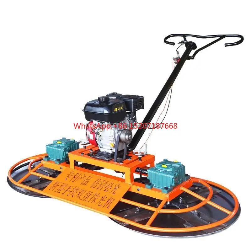 

China hot sales concrete power trowel hand held gasoline power trowel machine