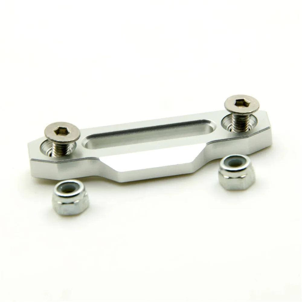 MIBIDAO-cabrestante de Metal Hawse Fairlead, montaje de Control para RC 4WD D90 1/10 RC Crawler, piezas de repuesto