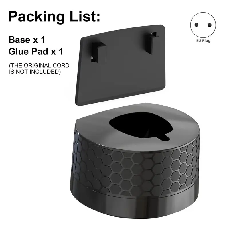 FEDI-Wall Mounted Charging Base Holder For One Blade QP2520 QP2530 QP2620 QP2630 Hybrid Shaver EU Plug