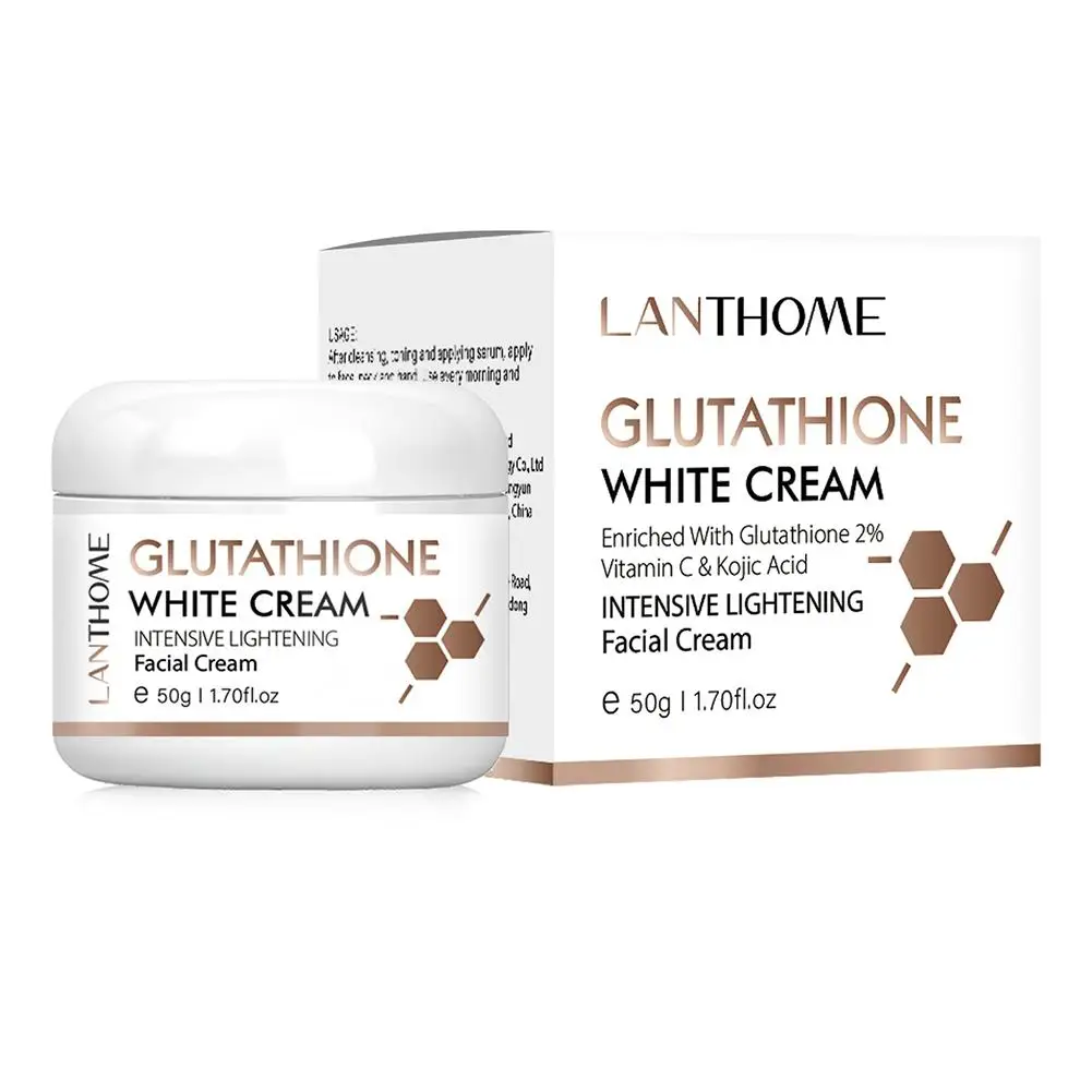 Glutathione Face Cream Mild Glutathione For Skin Whitening Face Lotion Tighten Skin Restore Elasticity Nourish Reduce Wrinkles