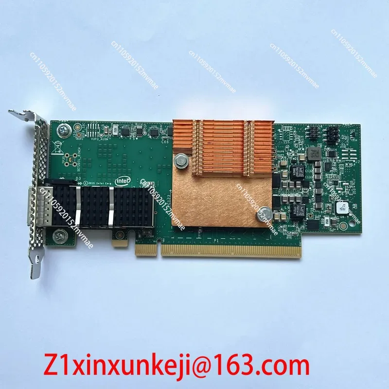 RMN-100HFA016 100G Fiber Optical Network Card Single Port PCIe X16 100GbE QSFP28 NIC