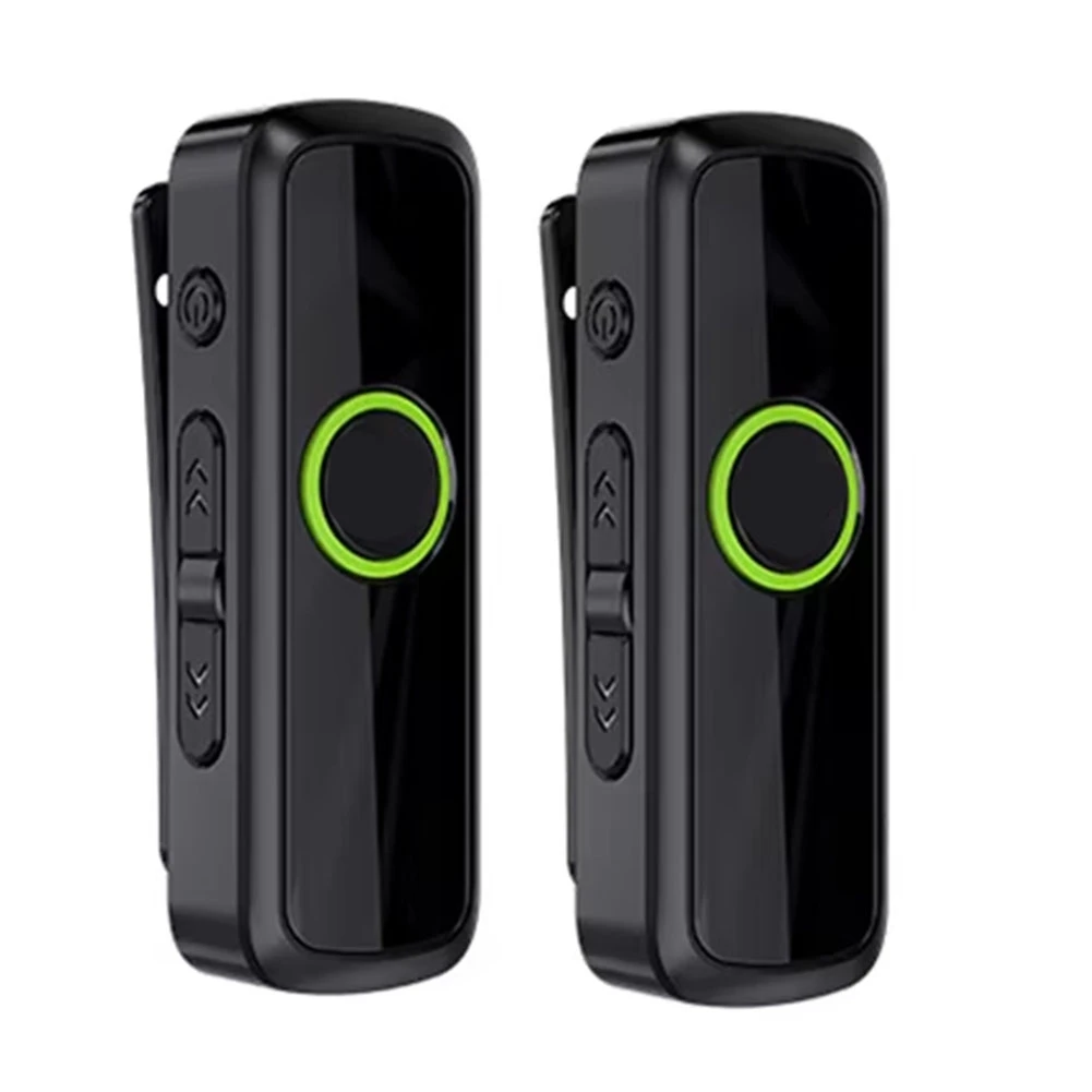 SWXF Wireless Mini Walkie Talkie Ear Hook Two-Way Radio Lavalier Intercom for Beauty Salon Hairdressing Restaurant Store