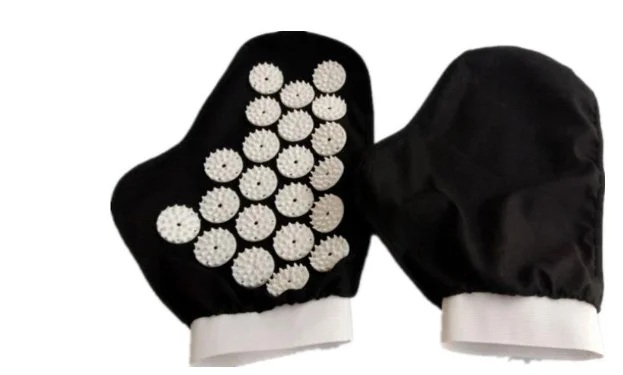 

1Pair Spike Massage Gloves Acupressure Hand Gloves Ergonomic Handheld Massage Mitts for Yoga Workout Relaxation Therapy