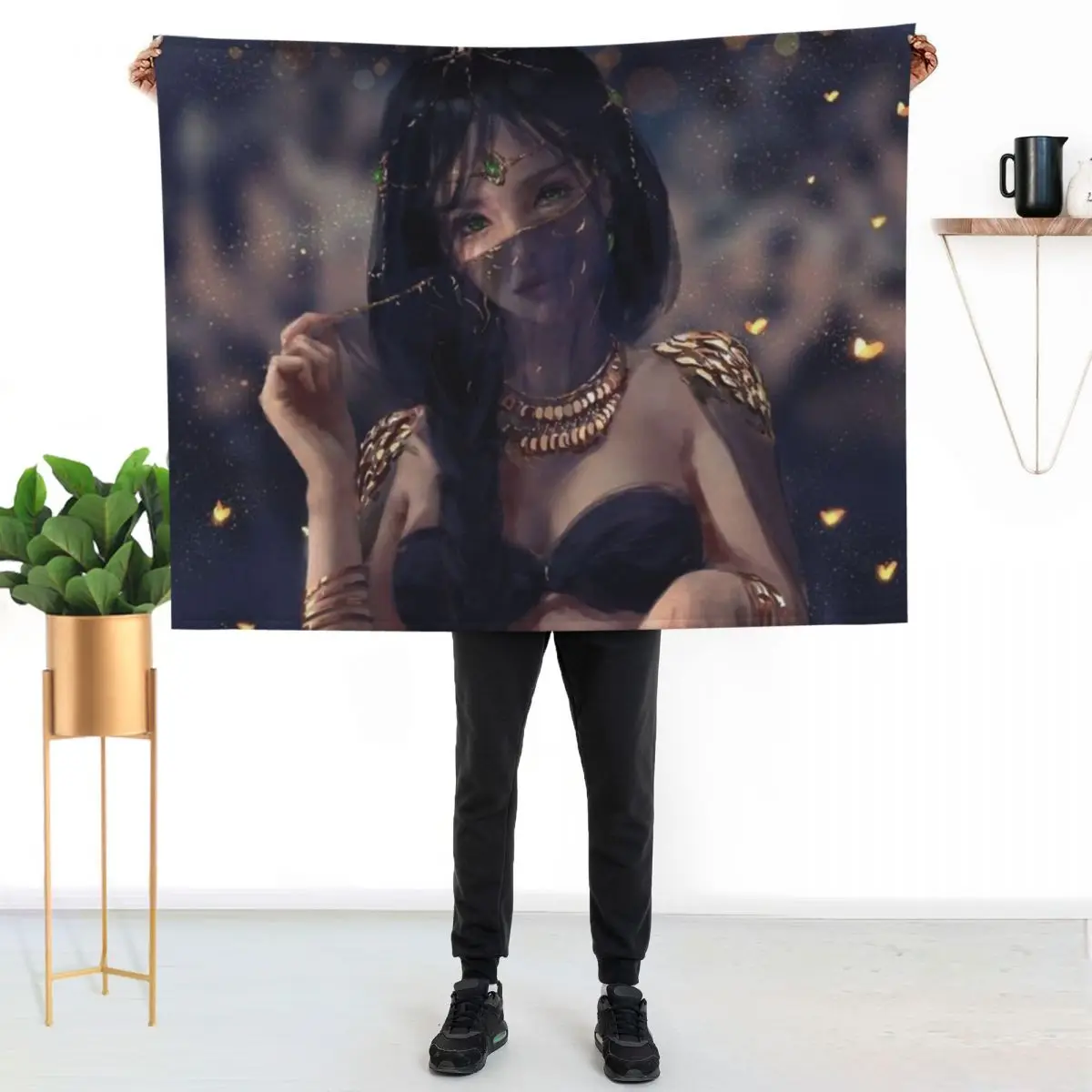 lady hot Throw Blanket Designers Quilt Picnic Flannel Fabric Luxury Brand Beautifuls Blankets