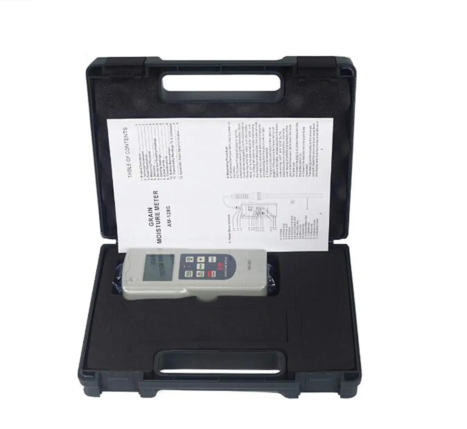 Digital Moisture Meter Portable Grain Moisture Analyzer Testing Equipment With Measurement Range 7~30% For Corn Wheat Rice Maize