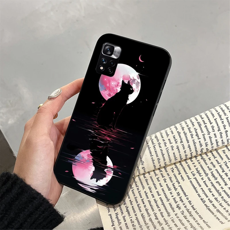

Lovely Cat Funda Phone Case For Xiaomi Redmi note 14 Pro 14 13 12 11 10 Pro Redmi 14C 13C 10 14S 12S 11S