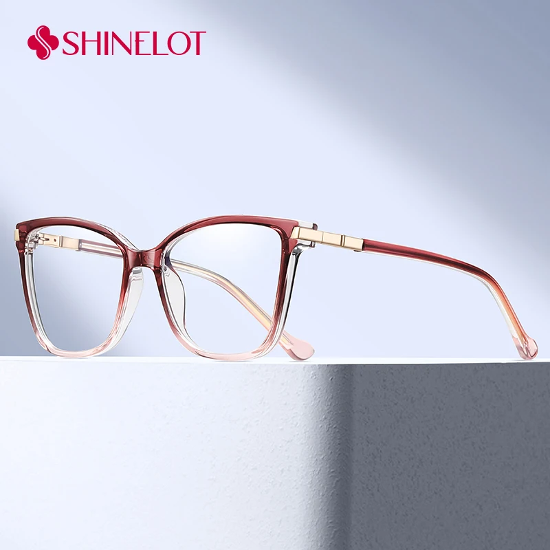 

82228 Retro Cat Eye Eyeglasses Frame Female Bluelight Blocking Glasses Full Frame Original South American Style Eyewear