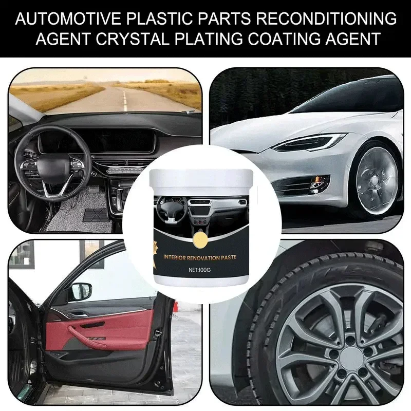 

Automotive Plastic Renovation Agent Car Interior Leather Decontamination Polishing Cleaning Renovation Maintenance Agent