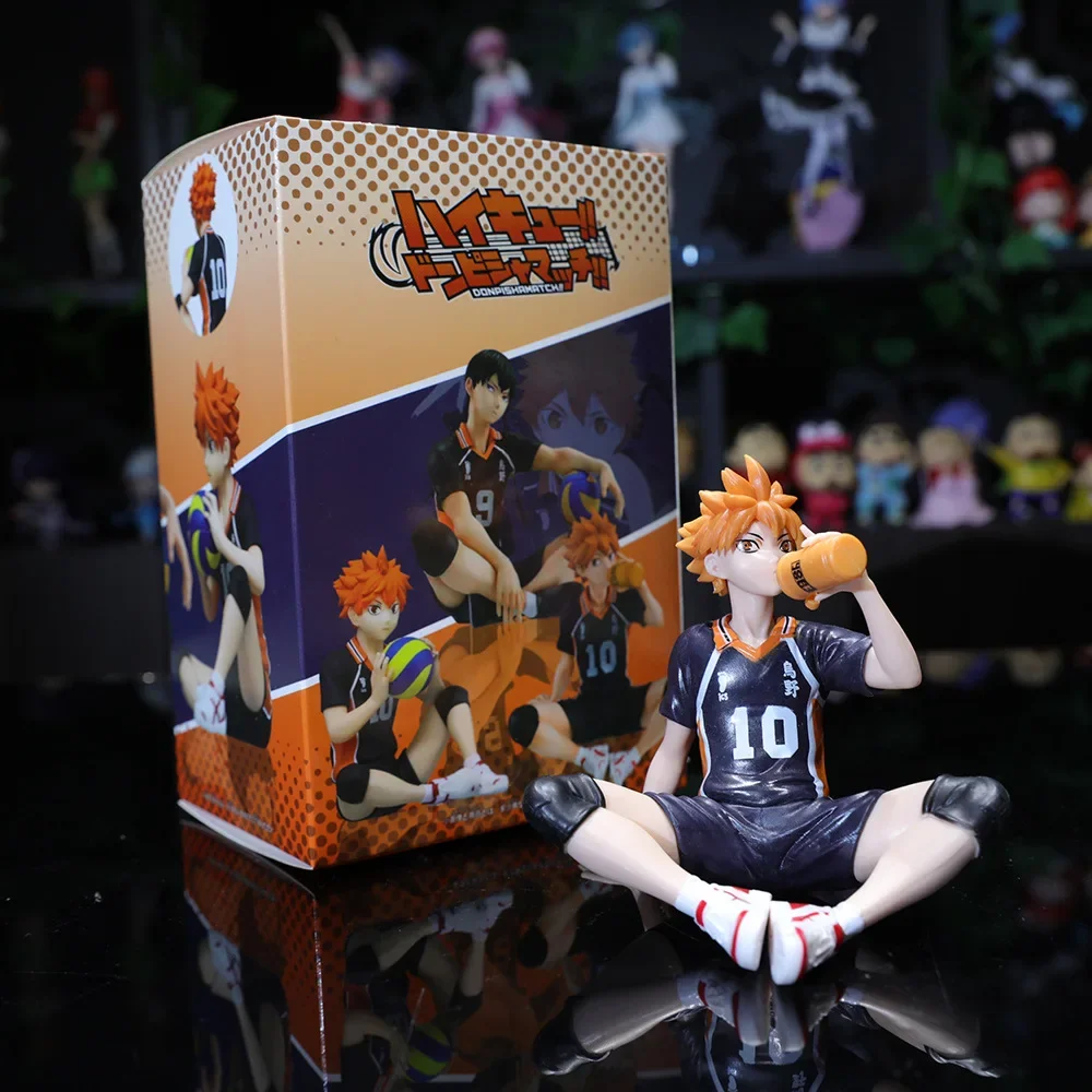 Animation Derivatives Action Figures 2 Poses Shoyo Hinata Bubble Surface Palm Doll Exquisite Decoration Car Model Present forKid