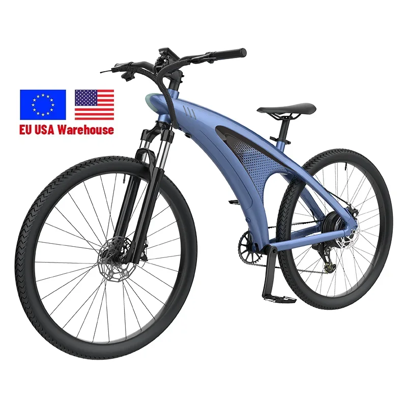 New Arrival 48v Electric City Road Bike Full Suspension Electric Mountain E-Bike with 27.5 and 26 Inch Tires China