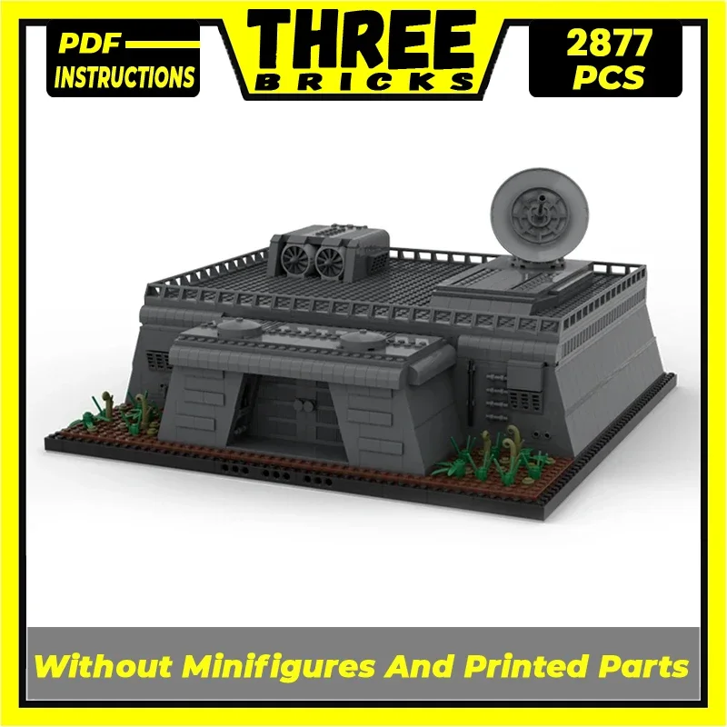 

Star Movie Model Moc Building Bricks Improved Imperial Bunker Technology Modular Blocks Gifts Christmas Toys DIY Sets Assembly