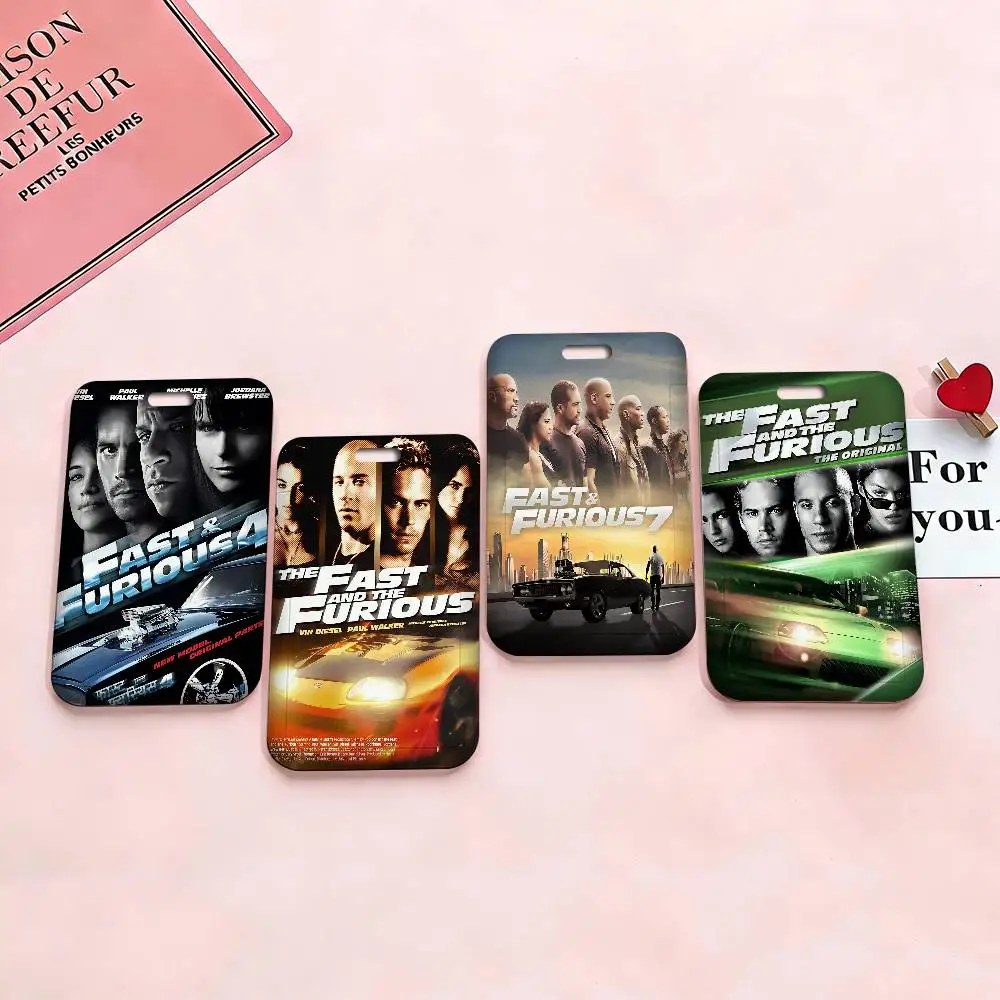 Classic Movie Ride Or Die F-Fast & F-Furious  Lanyard For Keys Chain Credit Card Cover Pass  Straps ID Badge Accessories Gifts