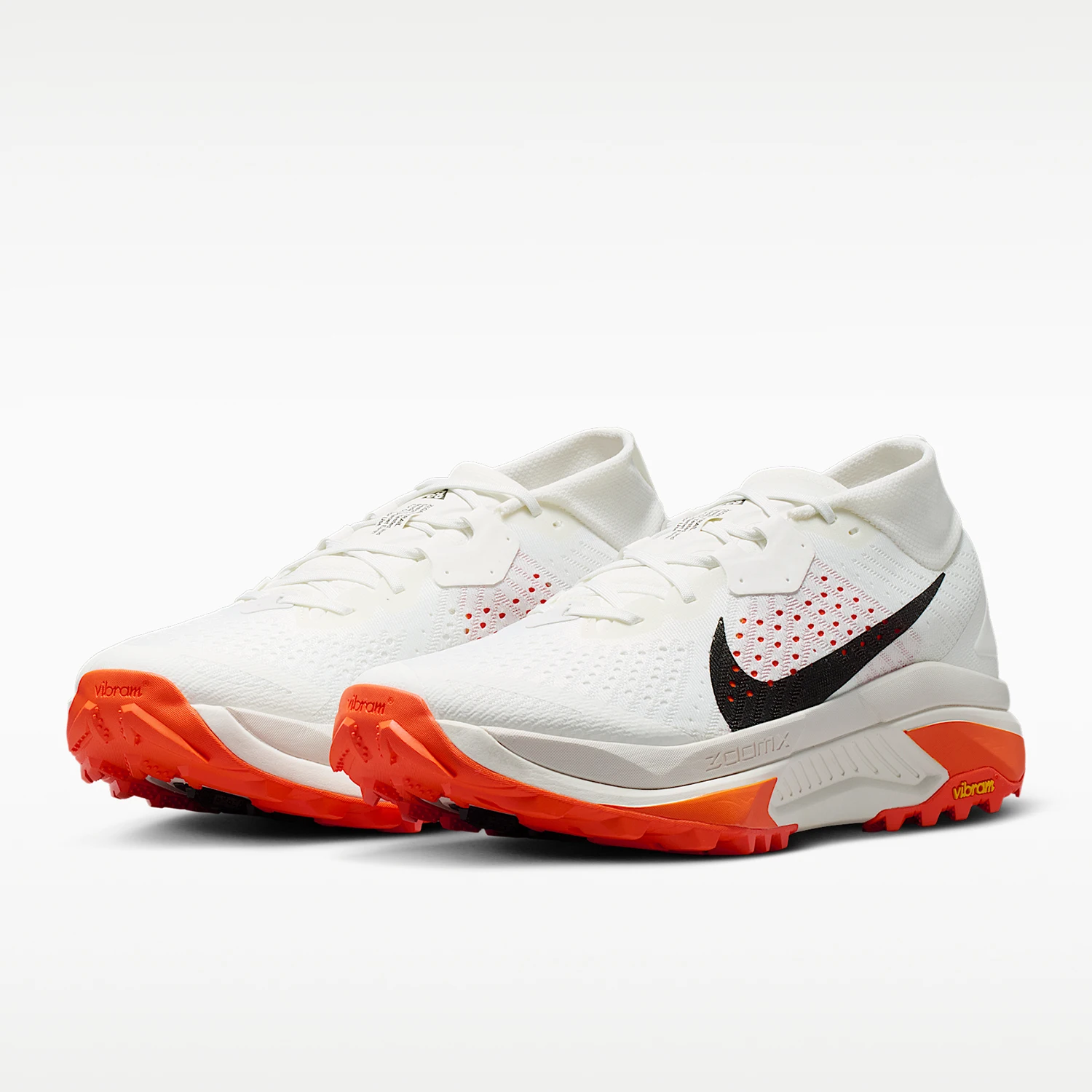 Nike genuine ACGZegama new men's white orange off-road running shoes HV8113-103