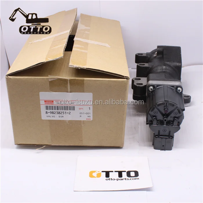 

OTTO Wholesale Supplier Excavator EGR Valve Exhaust Recirculation Valvula 8-98238251-0