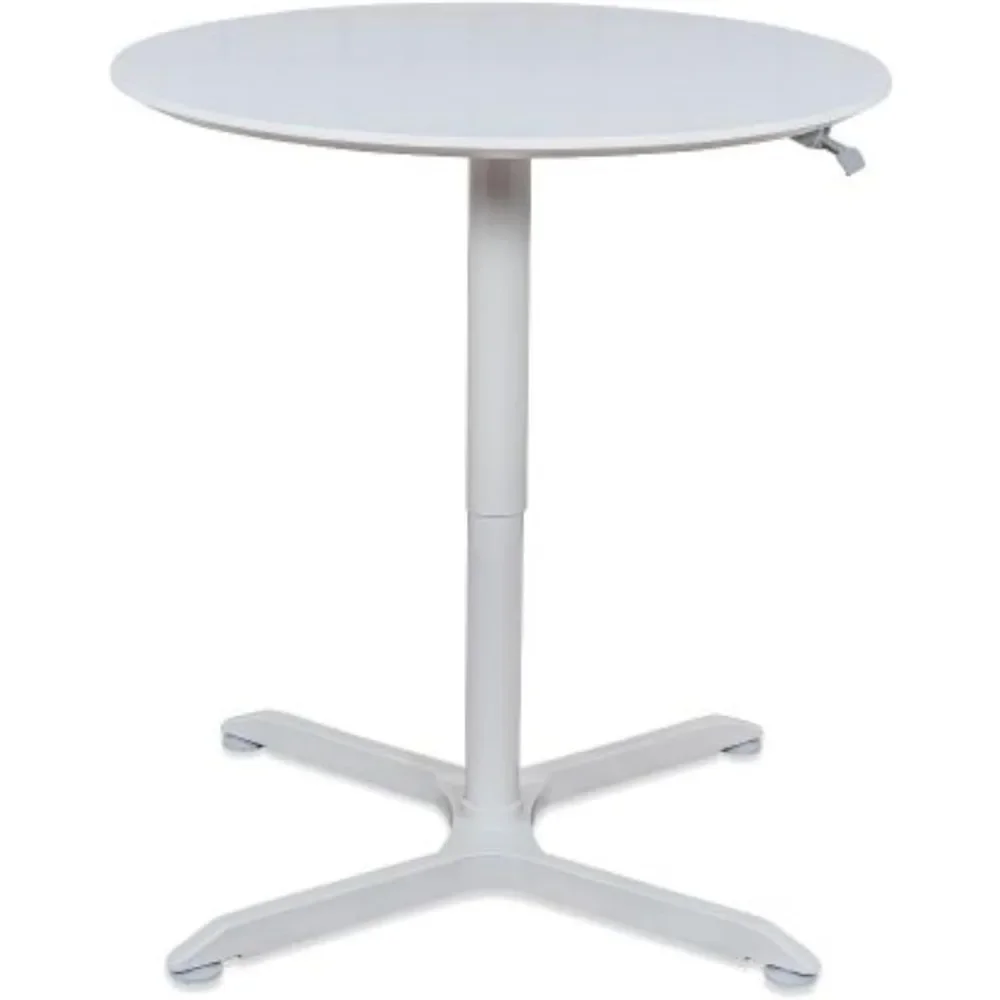 

Luxor 373-LX-PNADJ-32RD 32" Pneumatic Height Adjustable Round Cafe Table - Perfect for Any Space