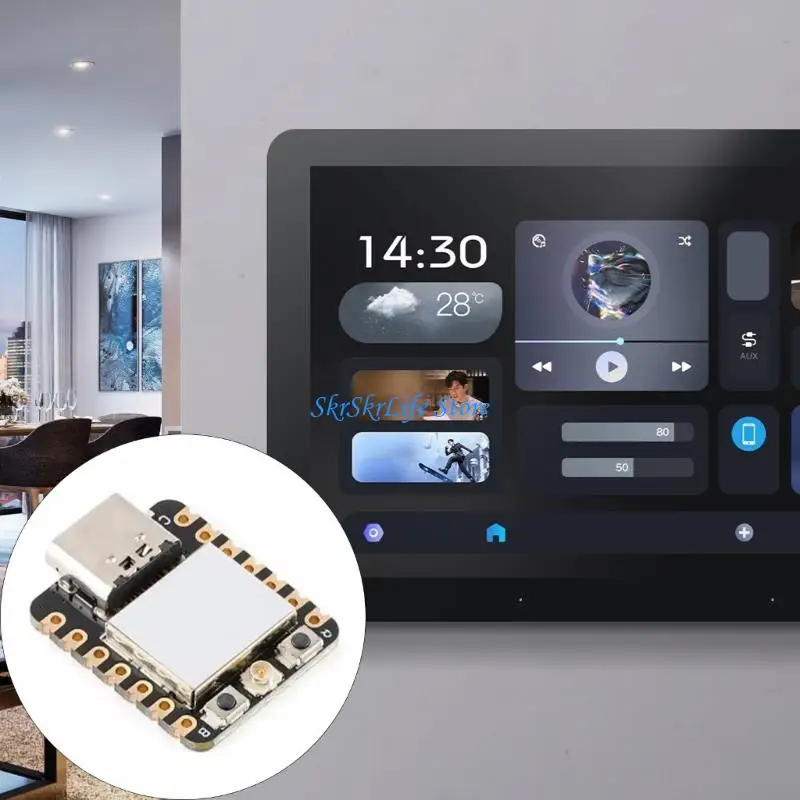 

E65E Комплексная макетная плата ESP32C3, сочетающая в себе процессор с низким энергопотреблением и совместимость для умного дома