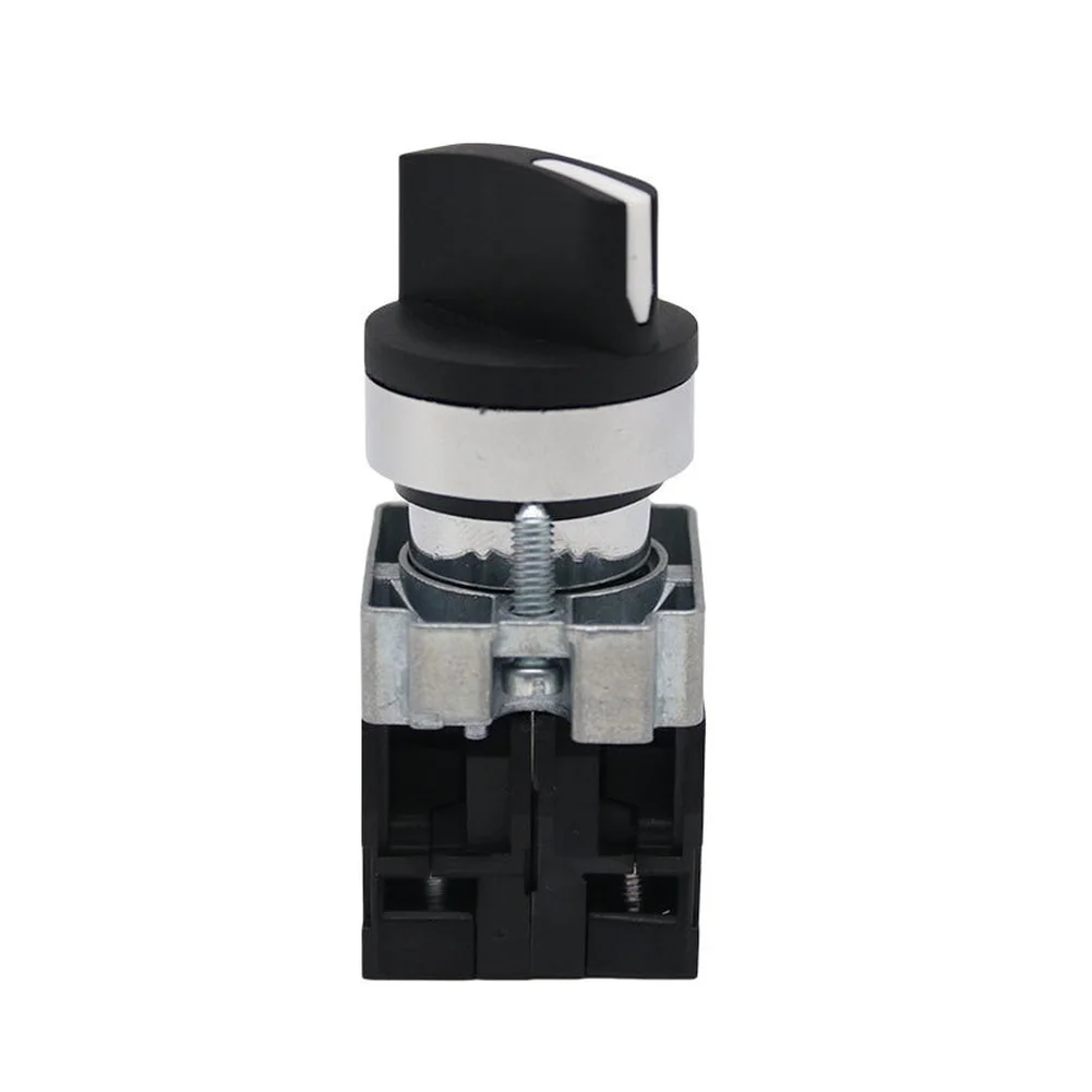 

Rotary Switch LA155P-BD25 IP67 Waterproof 2 Position ON OFF Knob Type for Control Systems 22mm Mounting Diameter