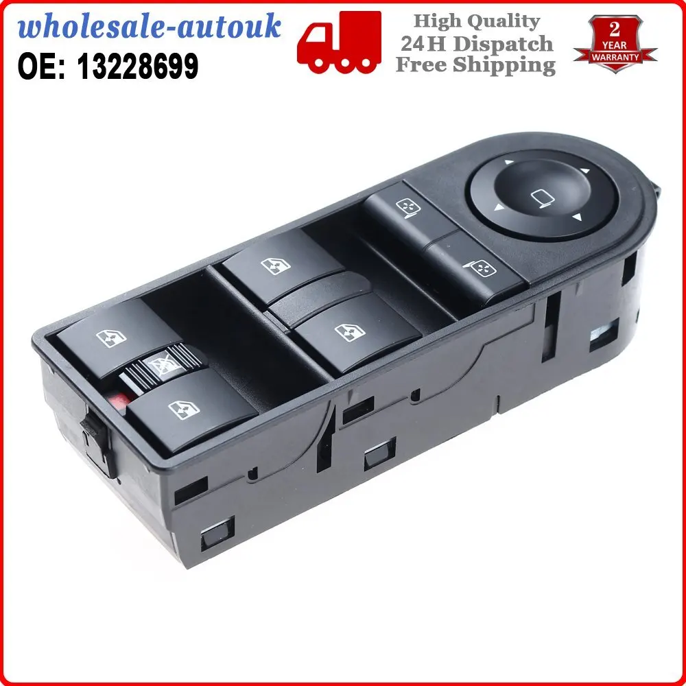 Electric Power Window / Mirror Switch Fits For Vauxhall for Opel Zafira B Astra H