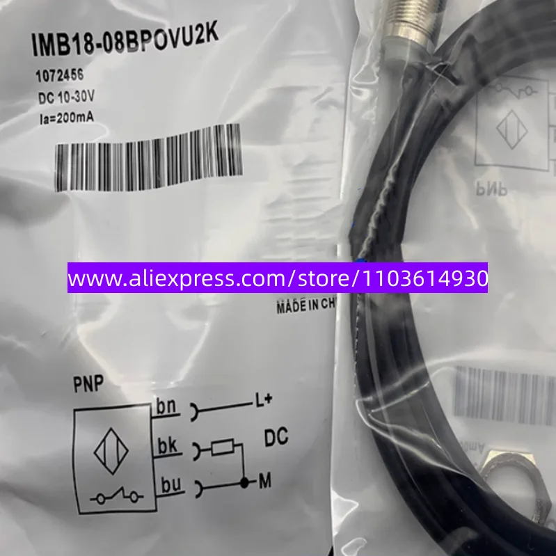 

2pcs New approach switch IMB12-04BPSVU2K IMB18-08BDSVU2S IMB18-08BNSVC0S IMB18-08BPOVU2S IMB18-08BNOVU2S IMB18-08BPOVU2K
