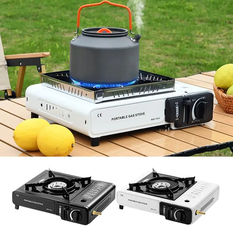 

Camping Stove Grill Stove For Outdoor Cooking Single Burner Small Heat Resistant Heater For Backpacking Hiking Patio Campfire