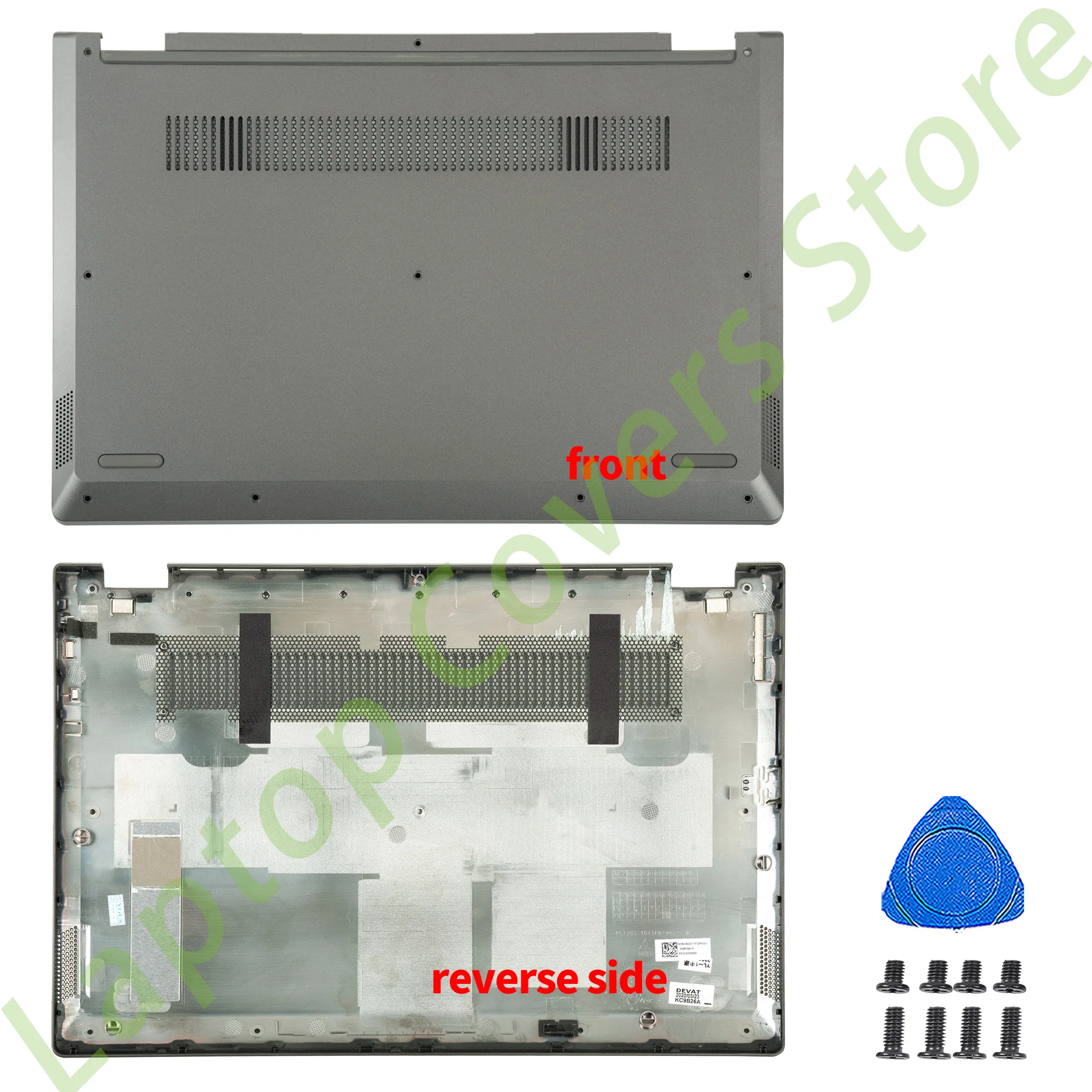 

NEW Bottom Case For IdeaPad Flex-14IWL C340-14 C340-14IWL 14API 14IML Parts Lower Cases Replacement gray/silver 14inch