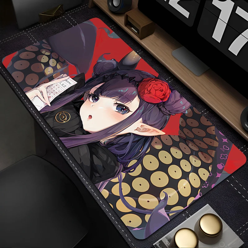 Muismat Gaming Muismat PC Accessoires Antislip HD Rubber Toetsenbord Pad Grote Bureaumat H-hololive Ninomae Ina Nis Extended Pad