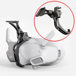 1PCS Flight Controller Digital Glasses Tactical Helmet Mount CNC Bracket Holder for DJI Goggles 2 Standard FPV Drone Accessories