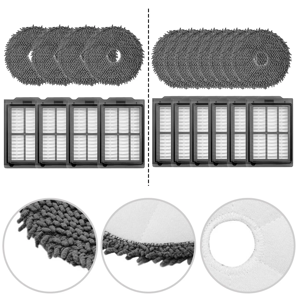 

1 Set Vacuum Cleaner Replacement Parts Kit For 3i P10 Ultra Robot Vacuum Cleaner Accessories Cleaning Spare Part Consumables