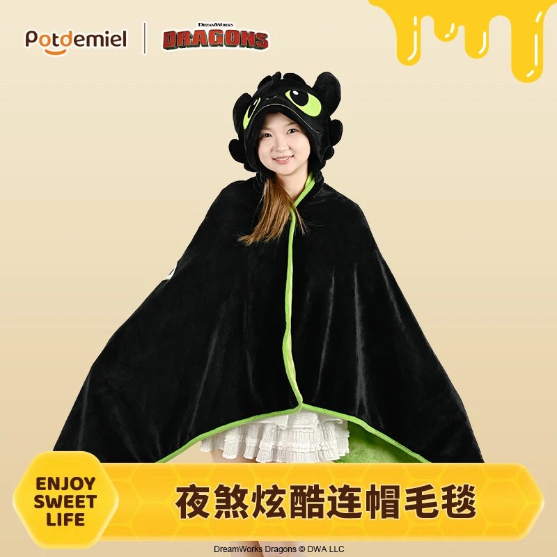 

Potdemiel Honey Pot аниме окружающая шаль на плечо Nap офисный кондиционер беззубий мультфильм аксессуары для косплея