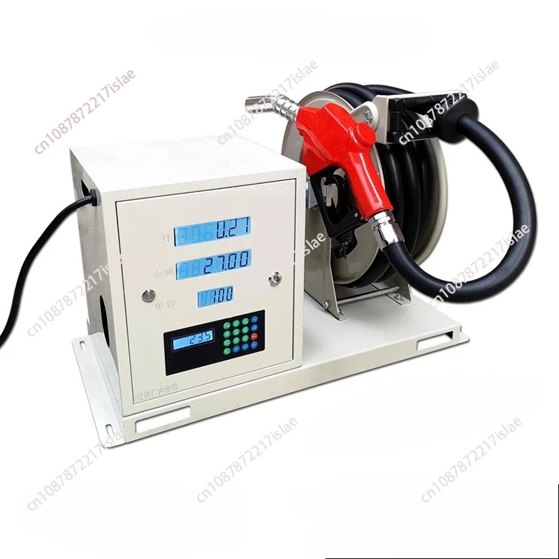 

Large flow refueling machine Vehicle 12V24V reel integrated refueling machine 220V high power